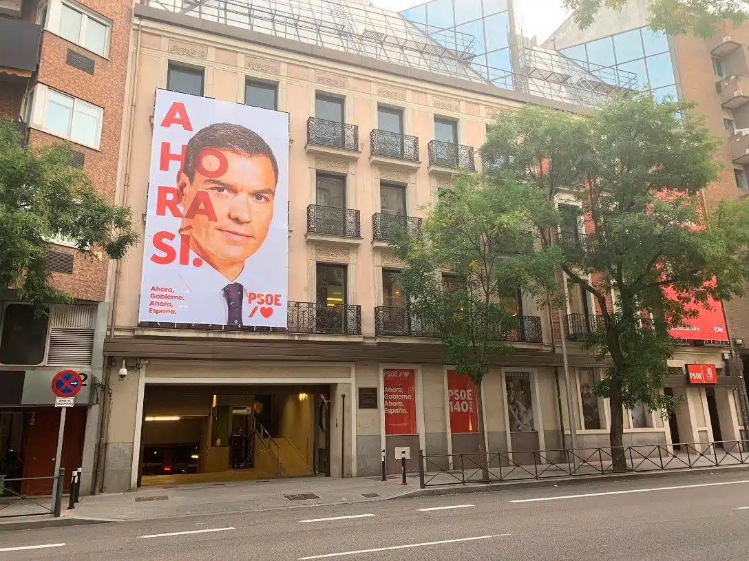 El PSOE presenta un escrito de cautelarísimas  ante el TSJM para paralizar la convocatoria de rezos ante Ferraz