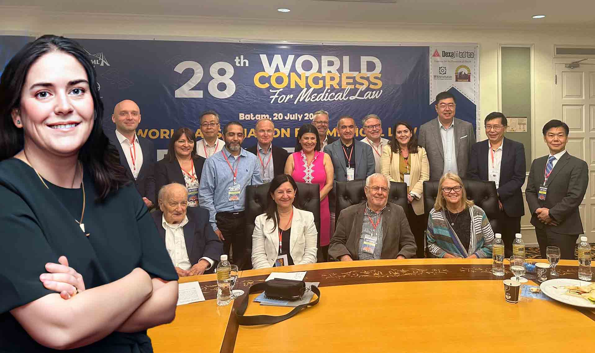 La abogada española Ofelia de Lorenzo, gobernadora en la World Association for Medical Law (WAML) 