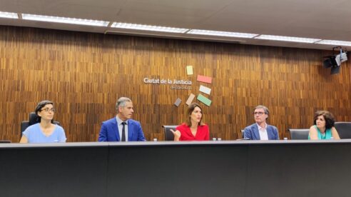 La jueza decana de Barcelona alerta de que se están señalando juicios rápidos penales para 2026