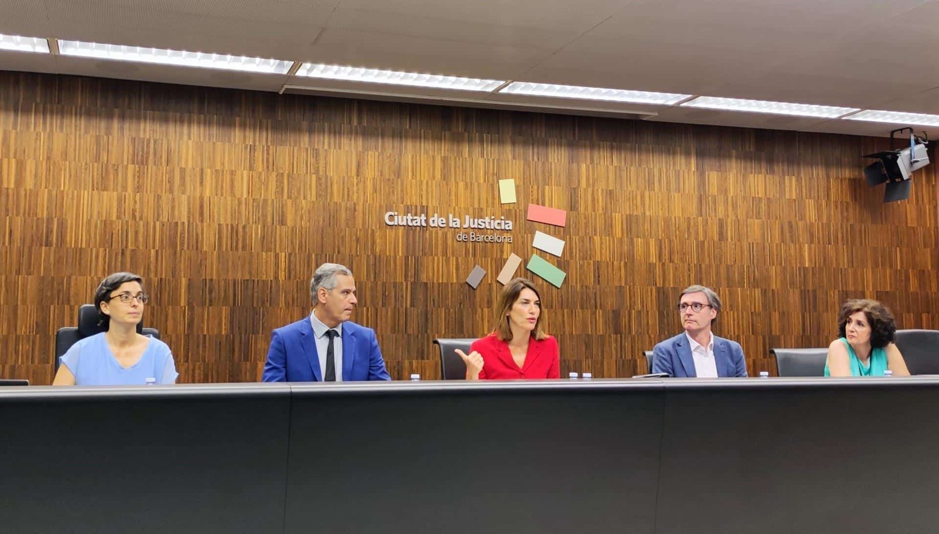 La jueza decana de Barcelona alerta de que se están señalando juicios rápidos penales para 2026