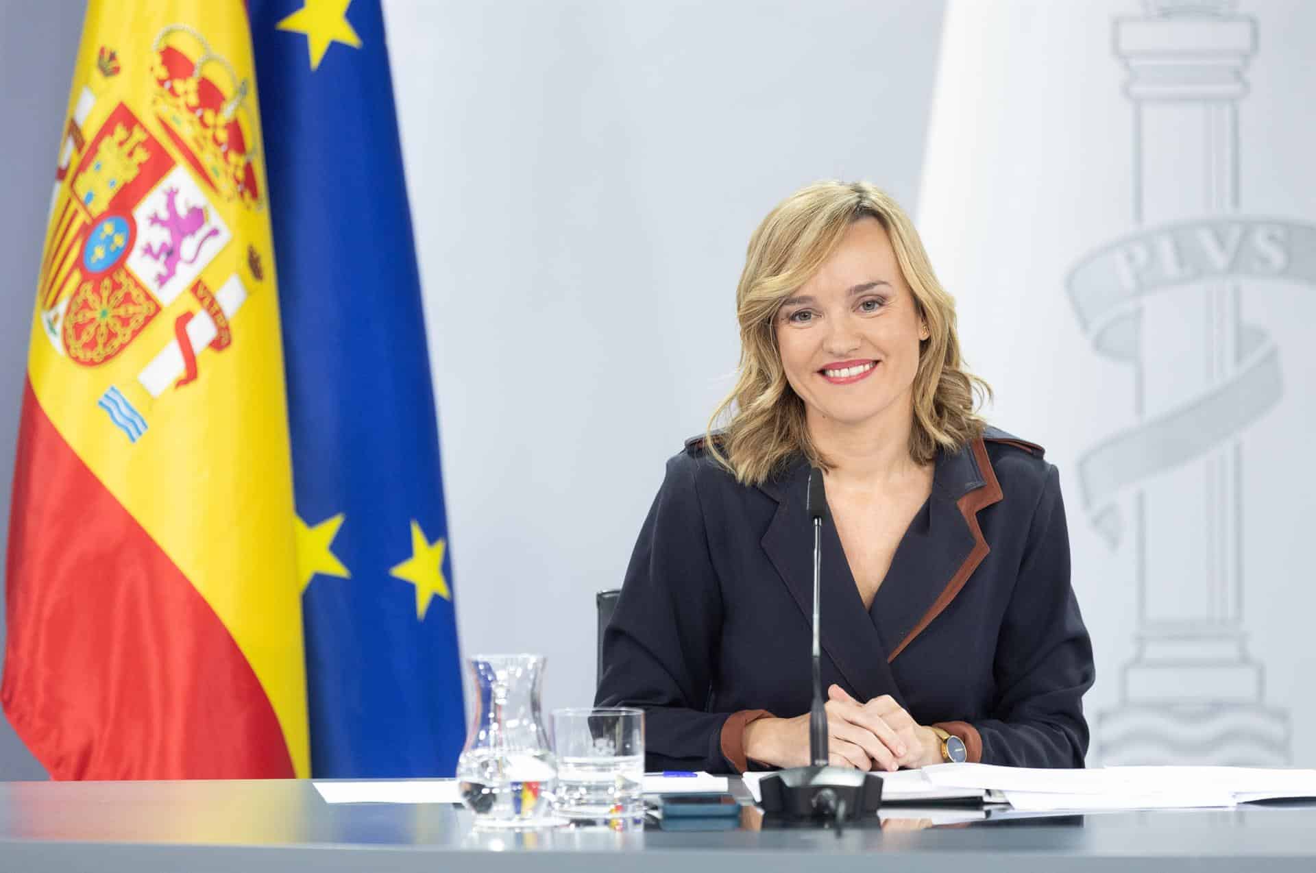 La JEC multa a Pilar Alegría 2.200 euros por hacer electoralismo desde Moncloa durante la campaña del 9J