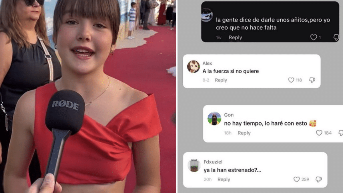 «A la fuerza si no quiere»: los comentarios sexuales a la actriz de 13 años Luna Fulgencio podrían ser un delito de amenazas
