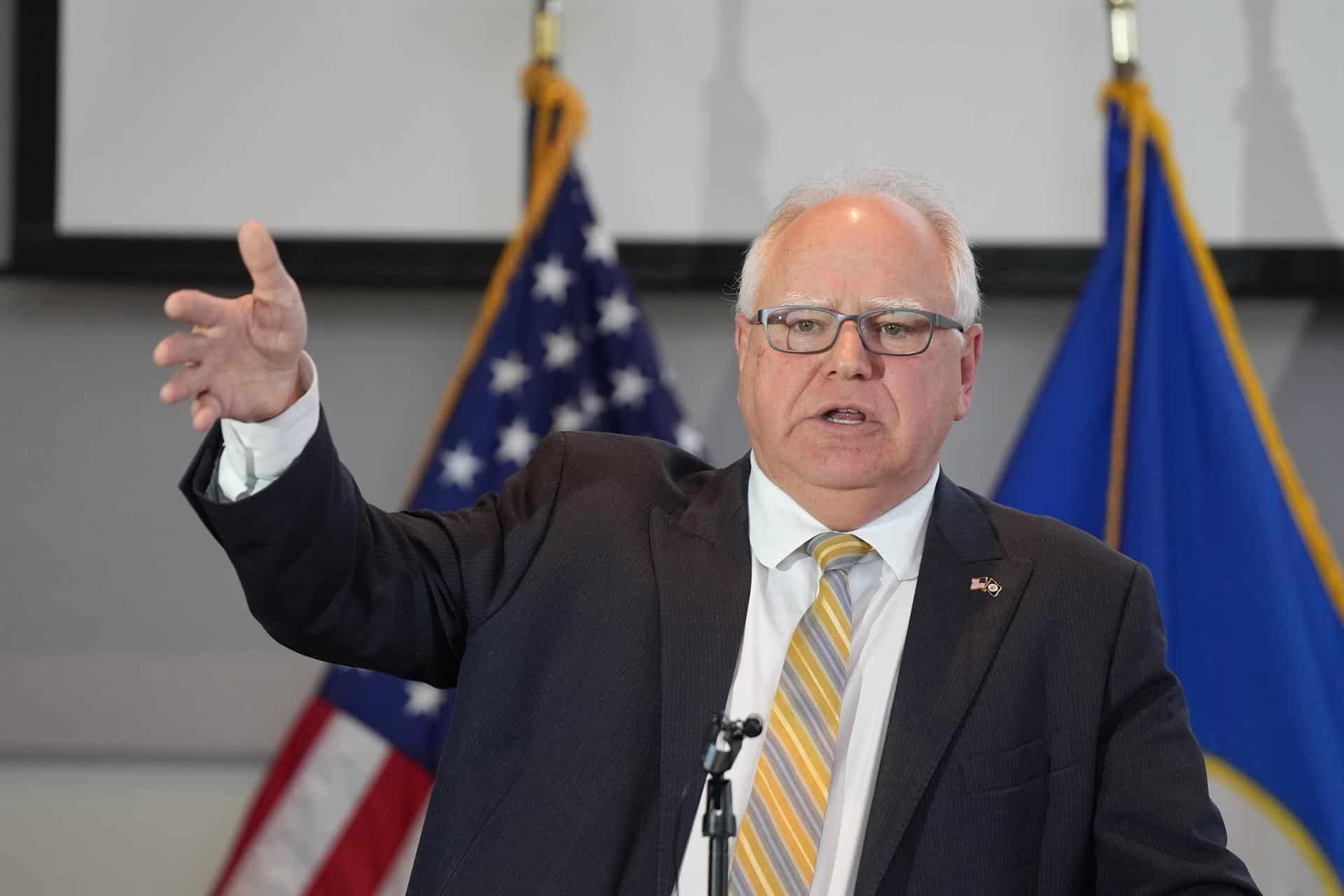 Kamala Harris ya tiene su «ticket»para la vicepresidencia: el gobernador de Minnesota Tim Walz