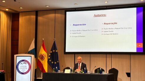 Enrique Gil Botero presenta el libro «Pasado, Presente y Futuro de la Justicia Transnacional» en el marco de la COMJIB