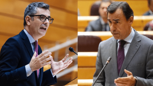 Bolaños y Martínez-Maíllo convierten el Senado en un duelo en Ok Corral a cuenta del fiscal general del Estado