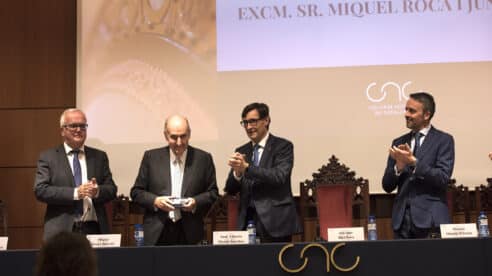 Miquel Roca Junyent, galardonado con el Premio Puig Salellas 2024