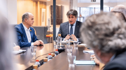 Puigdemont anuncia que Junts «suspende» las negociaciones con el PSOE y avisa que «el riego de ruptura es real»