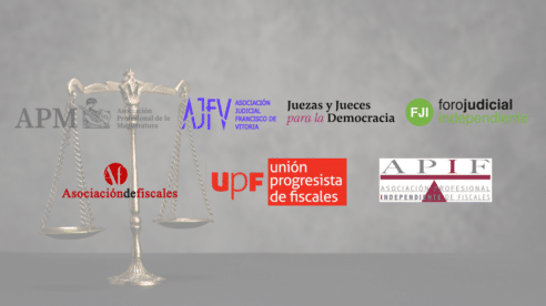 Las asociaciones de jueces y fiscales hacen hincapié en «la necesidad de crear más plazas para paliar la sobrecarga»