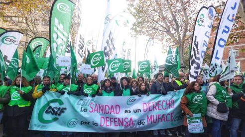 CSIF convoca huelga de funcionarios el 13 de febrero ante la falta de acuerdo del Gobierno para salvar Muface