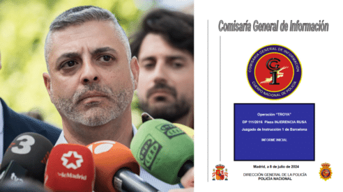 Los policías víctimas de la kale borroka separatista catalana aportan a la AN el informe del CNP sobre la conexión rusa