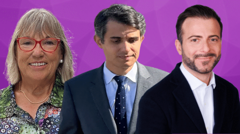 La letrada Altamira Gonzalo y los abogados defensores de Gisèle Pelicot, V Premios Igualdad de la Abogacía