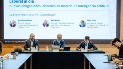 Pérez-Llorca aborda las nuevas obligaciones laborales en materia de Inteligencia Artificial