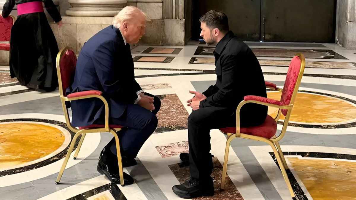 Opinión | Trump-Zelenski, diálogo bajo la Basílica de San Pedro, silencio en las concesiones