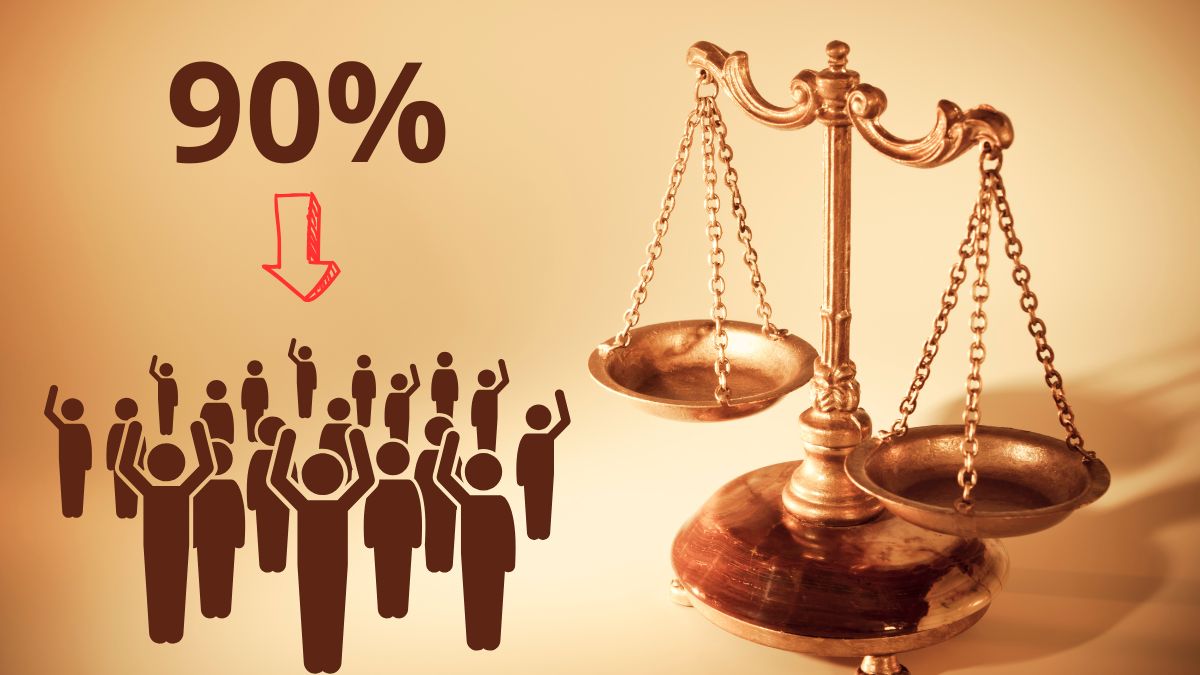 Desconfianza generalizada: el 90 % de los españoles cree que la justicia no trata igual a políticos y ciudadanos
