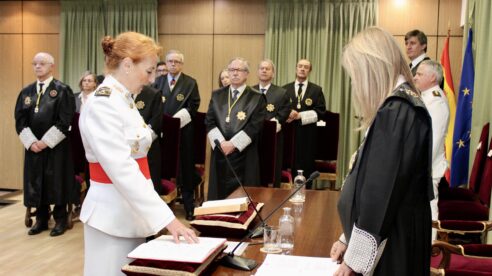 El CGPJ devuelve sus competencias a la Sala de Gobierno del Tribunal Militar Central con la toma de posesión de María Eugenia Ruiz