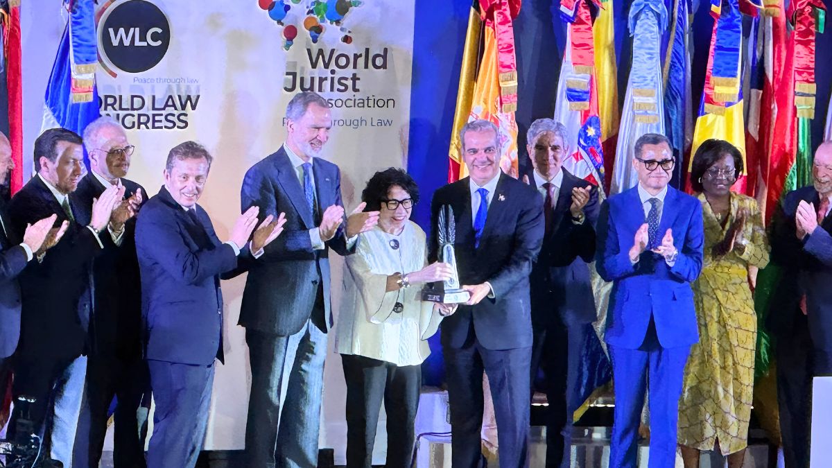 Sonia Sotomayor, homenajeada en el World Law Congress 2025 como símbolo universal del Estado de Derecho