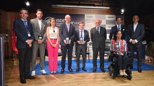 Teresa Perales, Rudy Fernández, la Fundación Trinidad Alfonso y el alcalde Martínez-Almeida, protagonistas de los Premios ISDE 2025