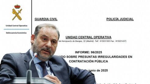 Ábalos habría cobrado más de 600.000 euros en comisiones ilegales por adjudicaciones públicas, dice la UCO