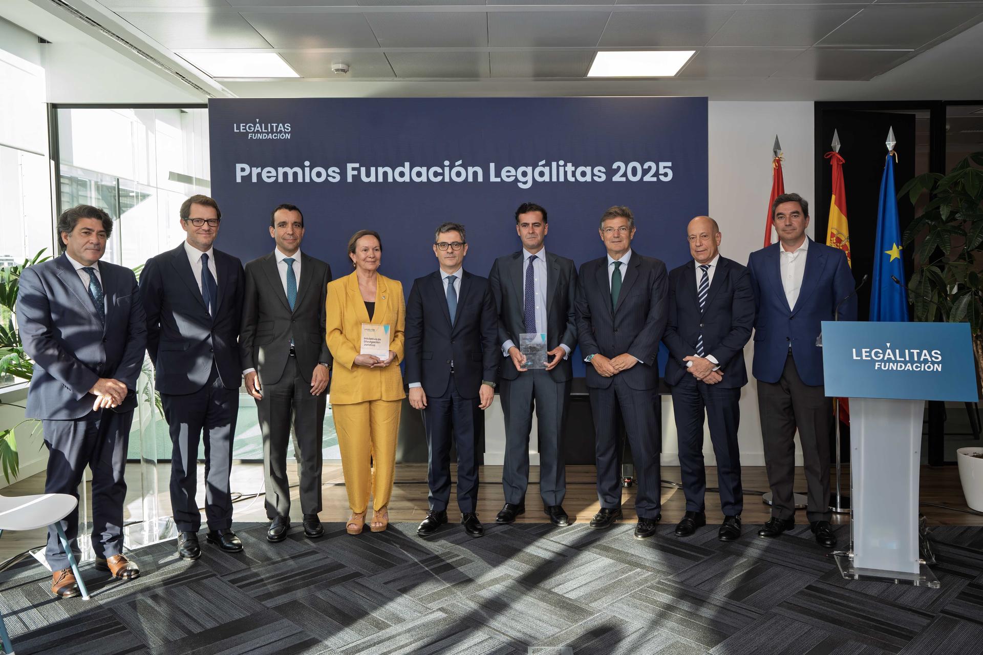 Fundación Legalitas premia a la Real Academia Española y a TaxDown por acercar el derecho a la ciudadanía