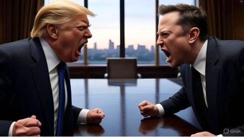 Opinión | De «bromance» a «guerra civil»: cómo la pelea entre Trump y Musk sacude al Partido Republicano