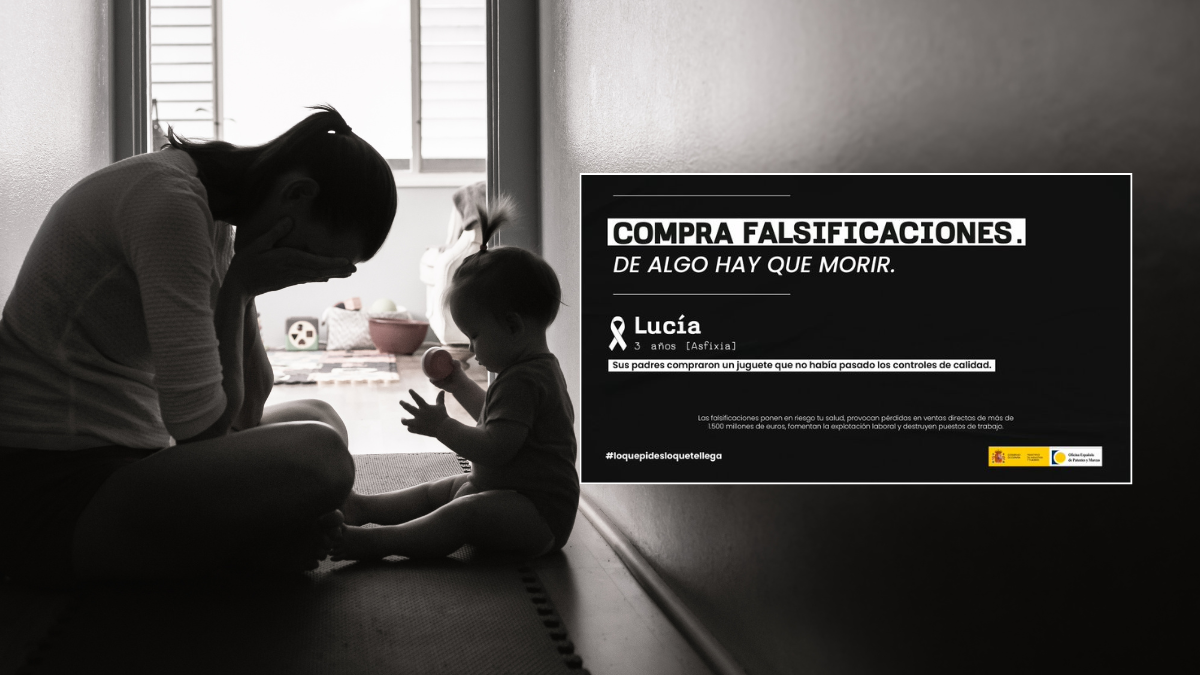 La Oficina de Patentes y Marcas culpa a unos padres de la muerte de su hija para «concienciar» sobre la compra de falsificaciones