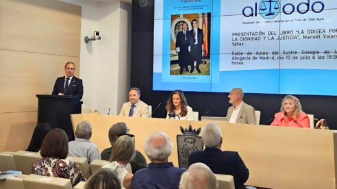 El ICAM rinde homenaje a la dignidad del Turno de Oficio a través de la presentación del libro de Manuel Valero