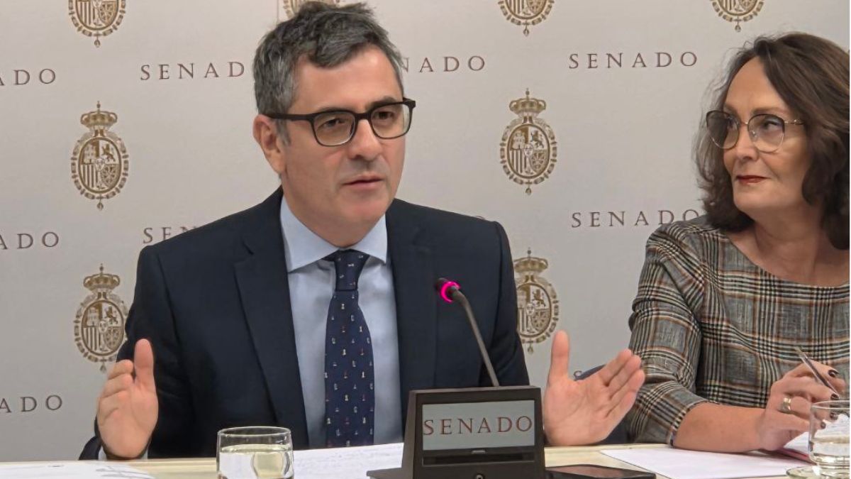 Bolaños elude, en el Senado, referirse a la votación mayoritaria del Congreso que instó al Gobierno a modificar los MASC