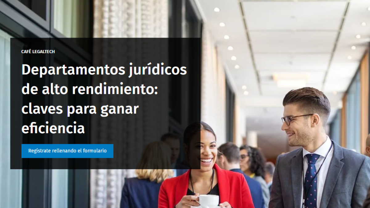 Café Legaltech de Wolters Kluwer en Barcelona, para profesionales de departamentos jurídicos