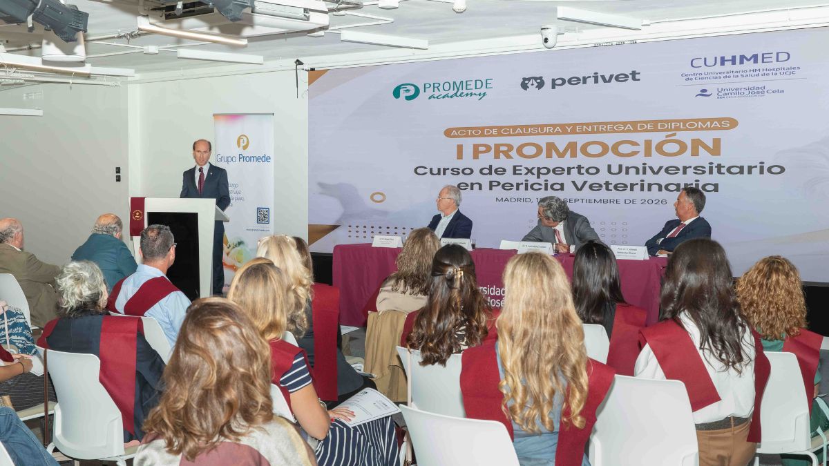 Perivet y la Universidad Camilo José Cela clausuran la primera promoción del Curso de Experto Universitario en Peritación Veterinaria