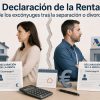 Declaración de la renta excónyuges