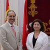 Eugenio Ribón y Ana Buitrago sello de Empresa Familiarmente Responsable ICAM