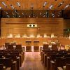 Sala de vistas del TJUE, que tiene su sede en Luxemburgo. TJUE.