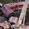 Tren Ordaz descarrilado