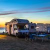 estacionar y aparcar autocaravanas